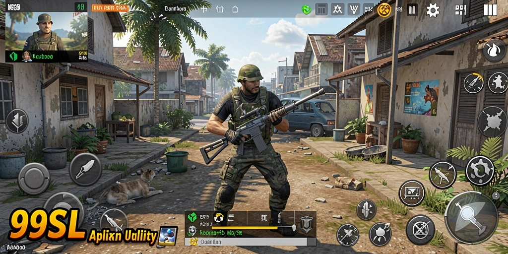 Tampilan antarmuka 99SL yang modern dan intuitif.