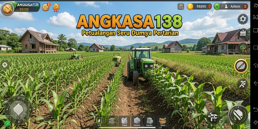 Tampilan menawan dari gameplay pertanian yang seru.