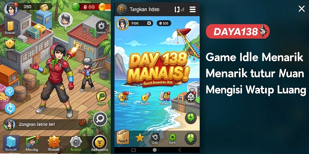 Tampilan gameplay <strong>DAYA138</strong> yang seru dan menghibur dalam genre Idle.