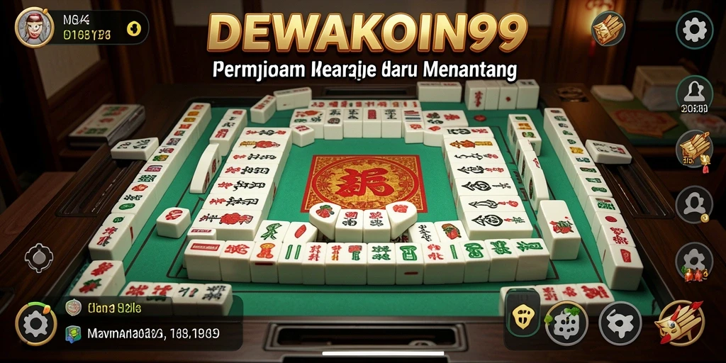 Tampilan gameplay DEWAKOIN99 yang seru dan menantang.
