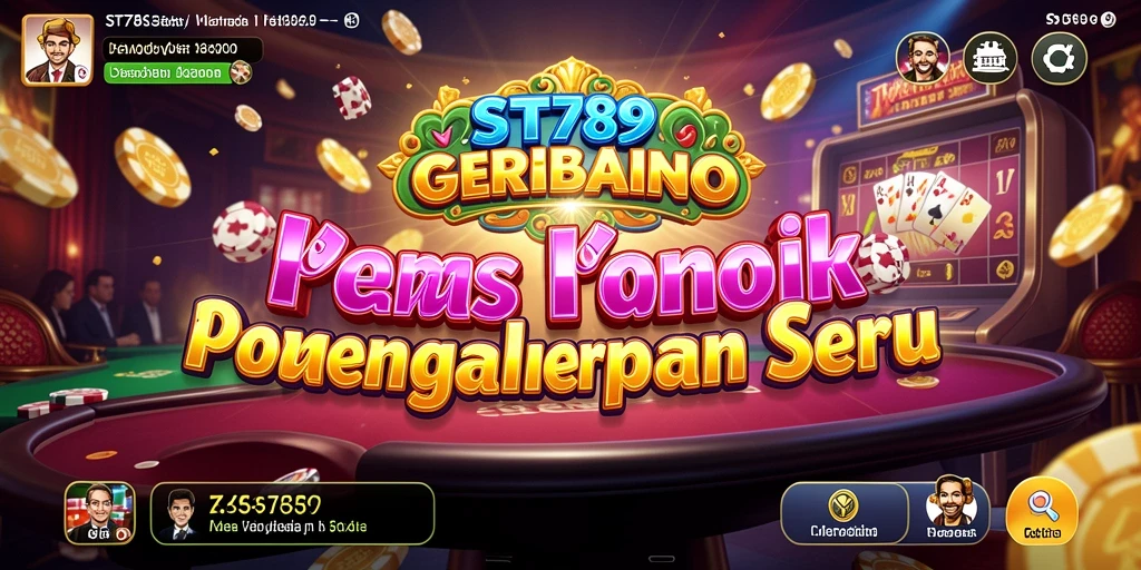 Screenshot ST789 menampilkan gameplay Kasino yang mendebarkan dan interaktif.